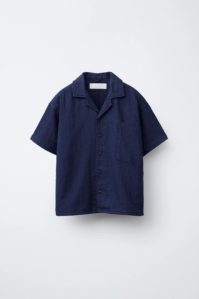 TEXTURED SHIRT