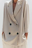 BLAZER EFFET PLISSÉ