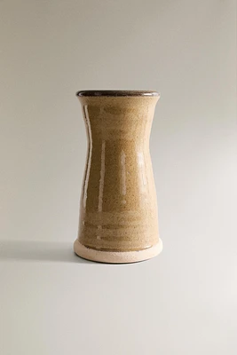 VASE TERRE CUITE CYLINDRIQUE