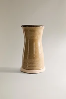 VASE TERRE CUITE CYLINDRIQUE