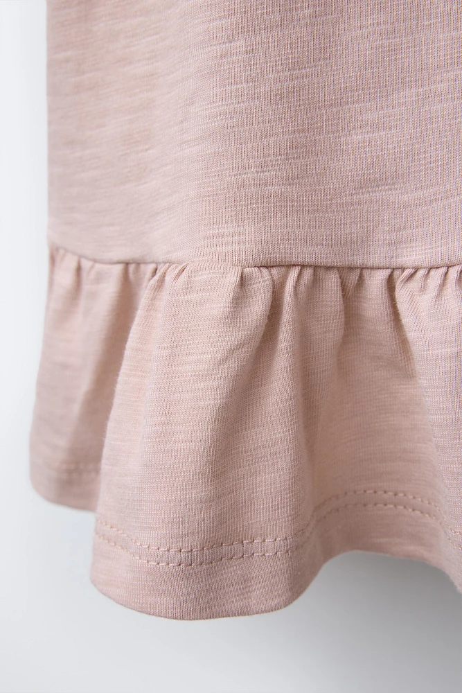 BACK RUFFLE T-SHIRT