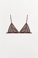 LIMITED EDITION STRUCTURED SILK BRALETTE