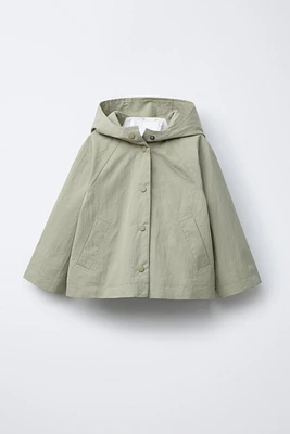 FLORAL LINED PARKA