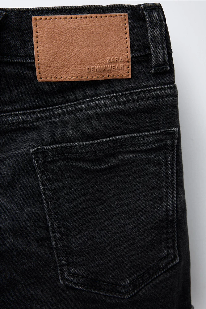 REGULAR DENIM SHORTS