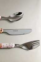 CHILDREN’S CHEETAH CUTLERY SET (SET OF 3)