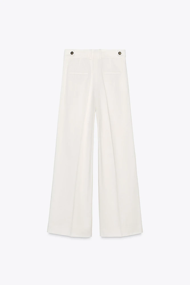 PANTALON À PINCES SERGÉ ZW COLLECTION