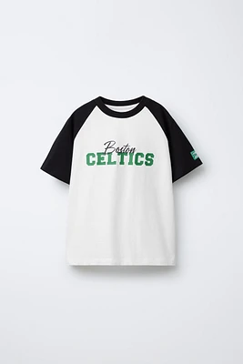 BOSTON CELTICS NBA RAGLAN SLEEVE T-SHIRT