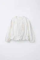 ROMANTIC EMBROIDERED SHIRT