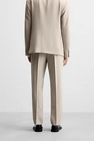 SLIM FIT SUIT PANTS