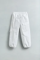 PANTALON JOGGER EN POPELINE