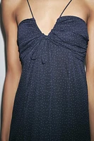 ROBE IMPRIMÉE À POIS DE LA COLLECTION ZW