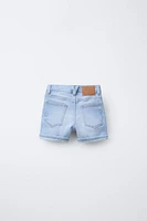 SHORT EN JEAN CLASSIQUE