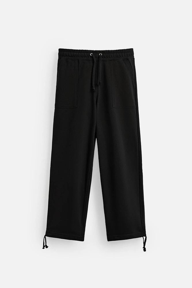 WIDE FIT JOGGER PANTS