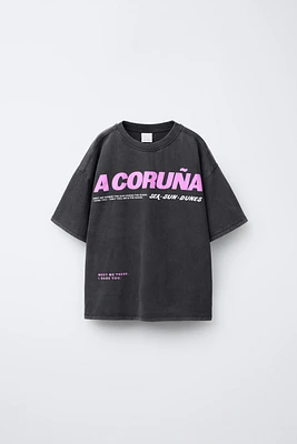 T-SHIRT IMPRIMÉ VILLE