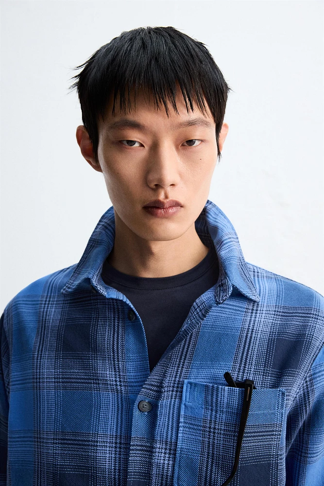 PLAID POCKET SHIRT