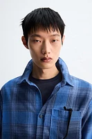 PLAID POCKET SHIRT