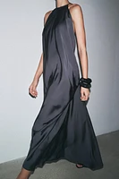 SATIN EFFECT DRESS ZW COLLECTION