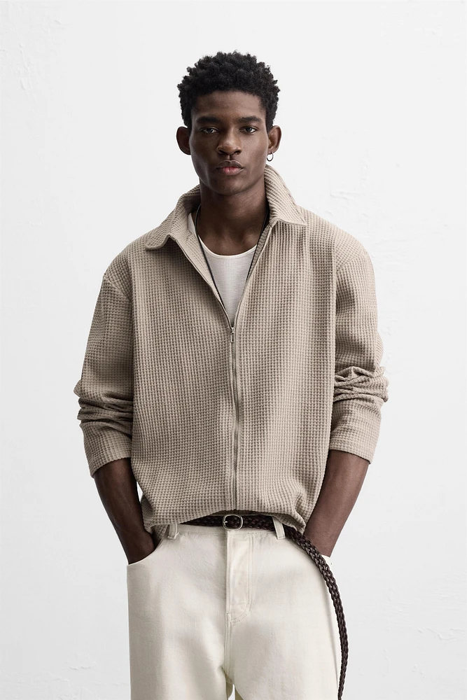 VESTE STRUCTURÉE À CARREAUX