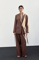 BELTED BLAZER