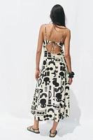 PRINTED CUT OUT DRESS