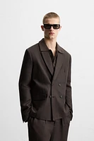 SUIT JACKET 100% LINEN