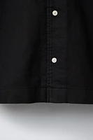 COTTON LINEN BLEND SHIRT