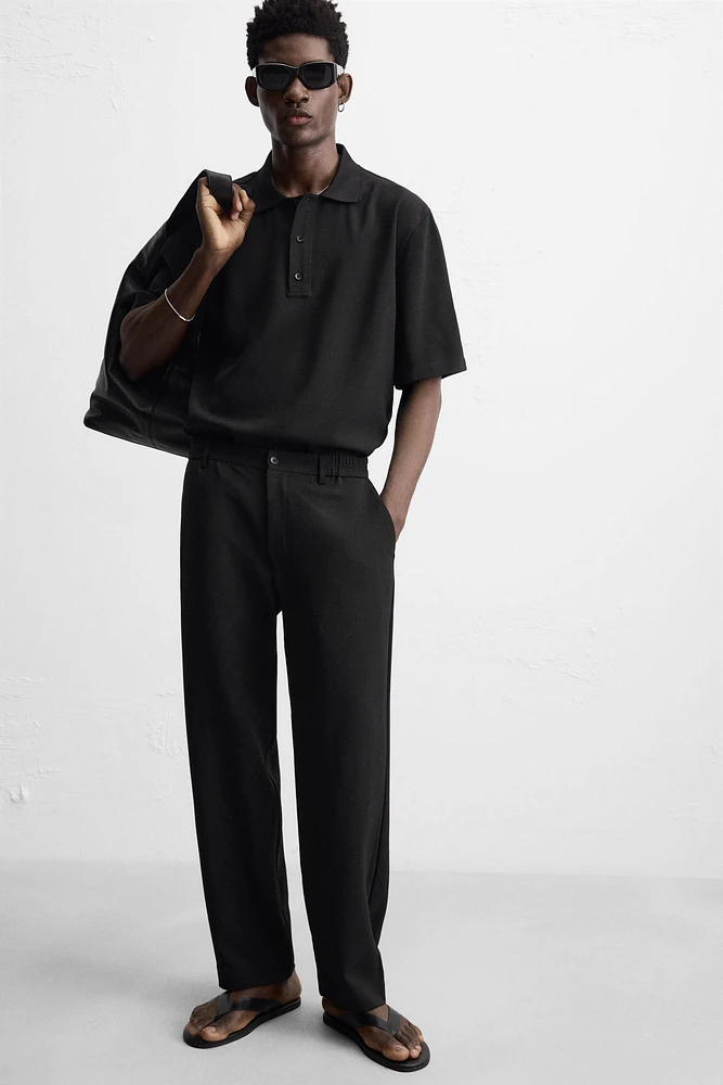 STRAIGHT FIT PANTS