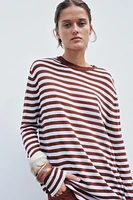 PULL RUSTIQUE À RAYURES