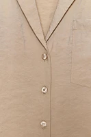 CHEMISE FLUIDE MANCHES COURTES