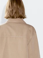 Veste avec poches coton fantaisie