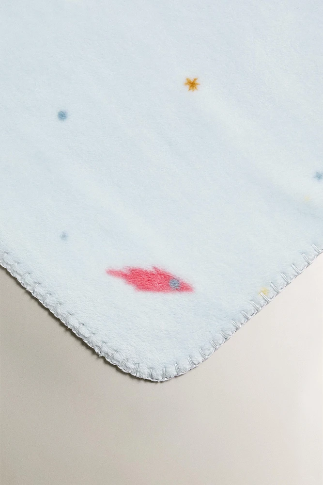 COUVERTURE POLAIRE ENFANT ESPACE