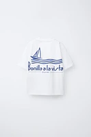 BONILLA A LA VISTA ® X ZARA PRINTED T-SHIRT