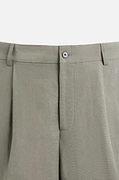 LYOCELL - LINEN SUIT PANTS