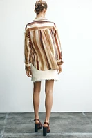 OVERSIZED STRIPED SHIRT