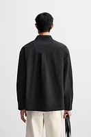 CHEMISE RELAXED FIT SEERSUCKER