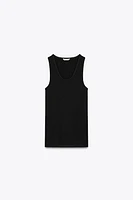 COTTON MODAL TANK TOP