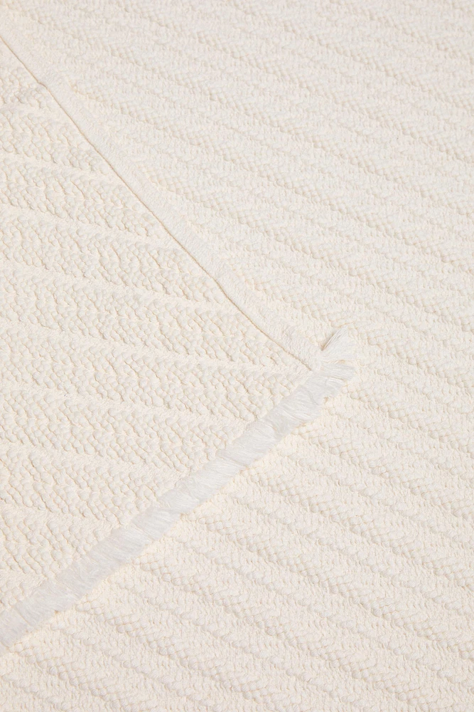 DIAGONAL STRIPED BATH MAT