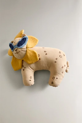 COUSSIN ENFANT COTON GUÉPARD