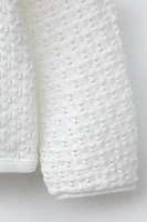 OPEN KNIT SWEATER