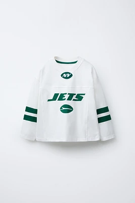 EMBROIDERED JETS © NFL PATCH T-SHIRT