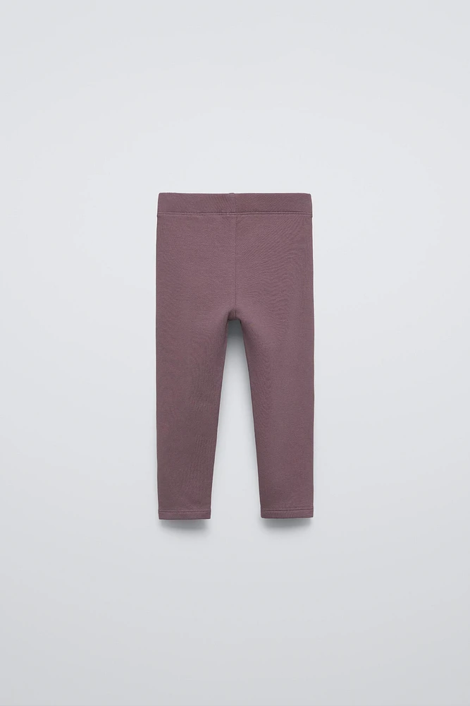 TWO-PACK OF PLAIN LEGGINGS