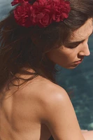 BARRETTE FLEUR ORGANZA