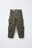 WIDE LEG MULTICARGO PANTS