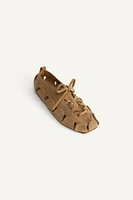 LIMITED EDITION LEATHER FISHERMAN SANDAL
