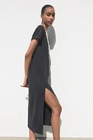 WASHED MIDI DRESS