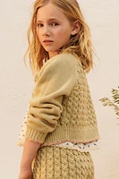 BRAIDED KNIT CARDIGAN LIMITED EDITION