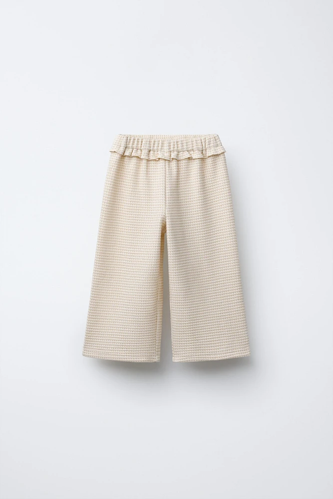 TEXTURED CULOTTES