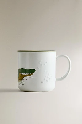 CHILDREN’S CERAMIC CROCODILE MUG