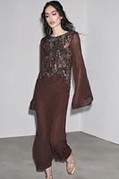 EMBROIDERED DRESS ZW COLLECTION
