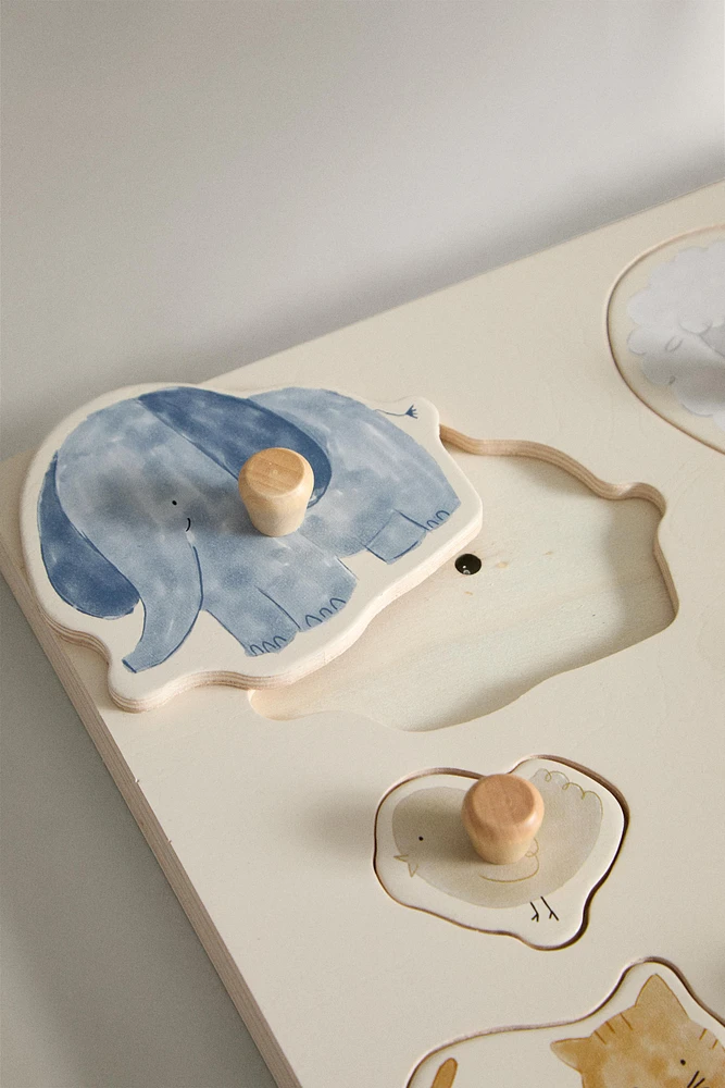 PUZZLE ENFANT CRIS DES ANIMAUX